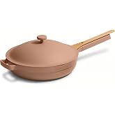 Our Place Always Pan 2.0, 10.5" Ceramic Nonstick Pan, 2.6 Qt | Patented 10-in-1 ceramic frying pan; spatula &amp; steamer basket; toxin-free nonstick, induction compatible, oven safe to 450&deg;F