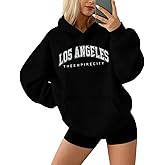 MOUSYA City Graphic Hoodies for Women Oversized New York Hoodie Y2k Streetwear Pullover Fall Winter Long Sleeve Tops 2026