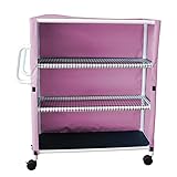 MJM International 345T-3C 3 Shelf Cart with