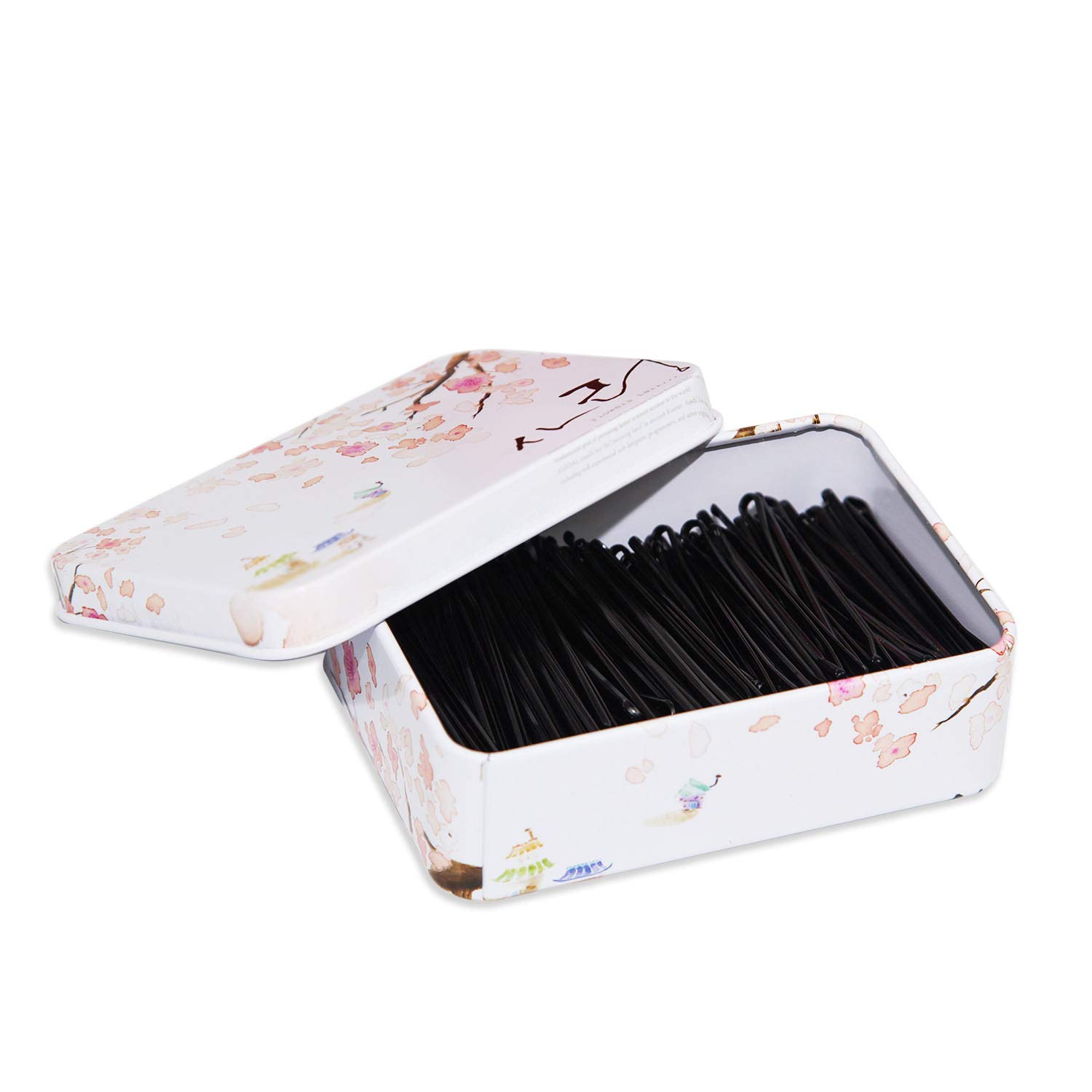 200Pcs Hair Pins Straight Plate Hair Grips,Hair Clips With Beautiful Box For Women Girls