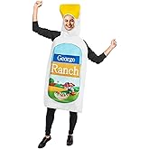 Zadin Ranch Costume, Food Dressing 2025 Halloween Costumes, Silly Weird Condiment,Stanley Cup, Pepper Costume, Dumb Vegetable Costumes