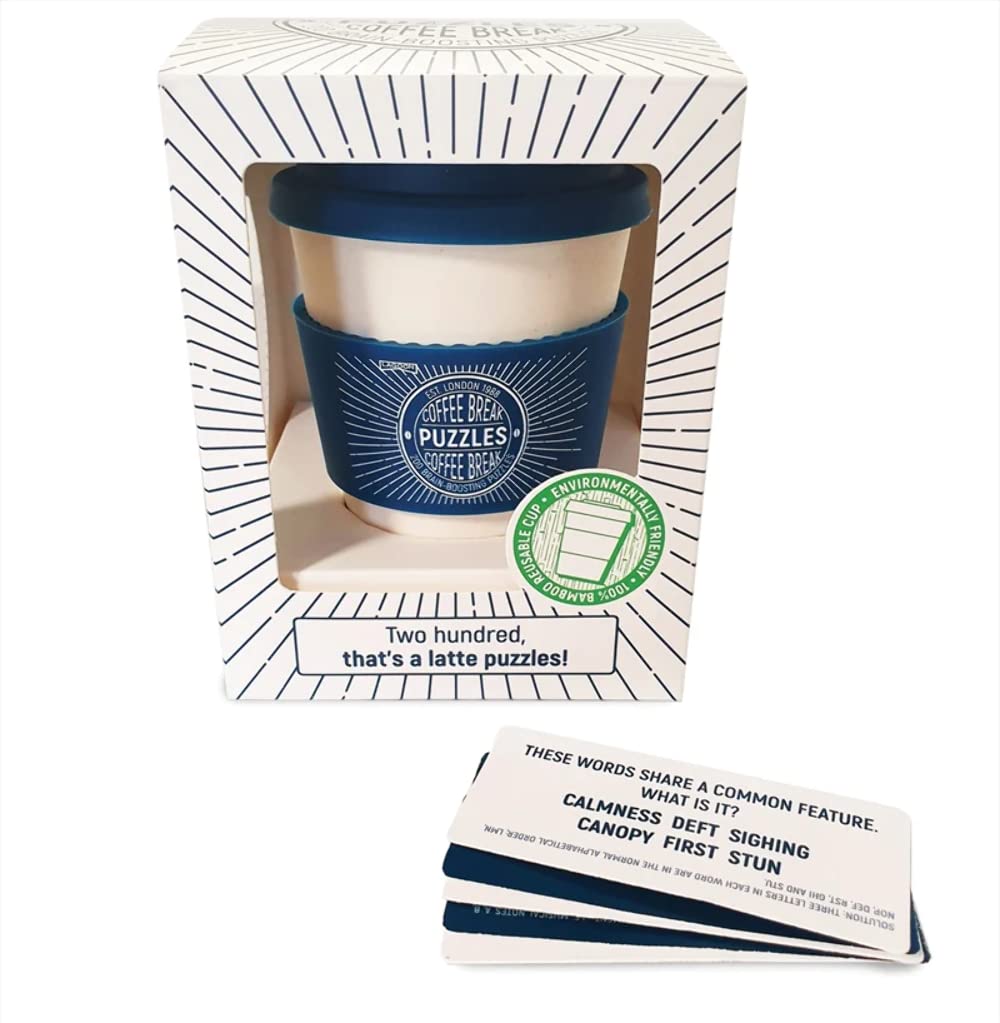 The Lagoon Group 200 Coffee Break Puzzles, Bamboo