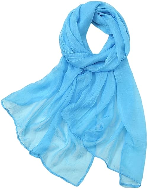 MAIRY Women's Chiffon Scarf Lightweight Fashion Sheer Scarfs Shawl Wrap Scarves 1770026