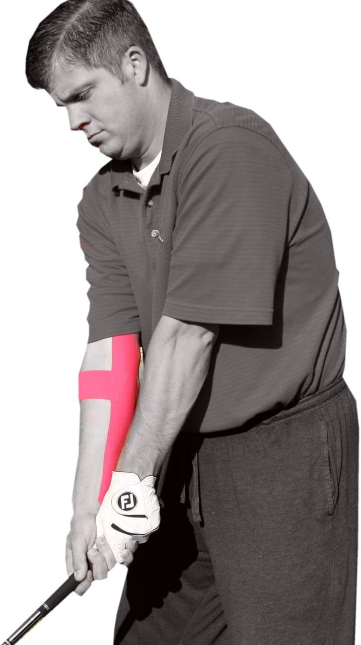 RockTape Original 2-Inch Water-Resistant Kinesiology Tape, 16.4-Foot Continuous Roll, Beige: Sports & Outdoors