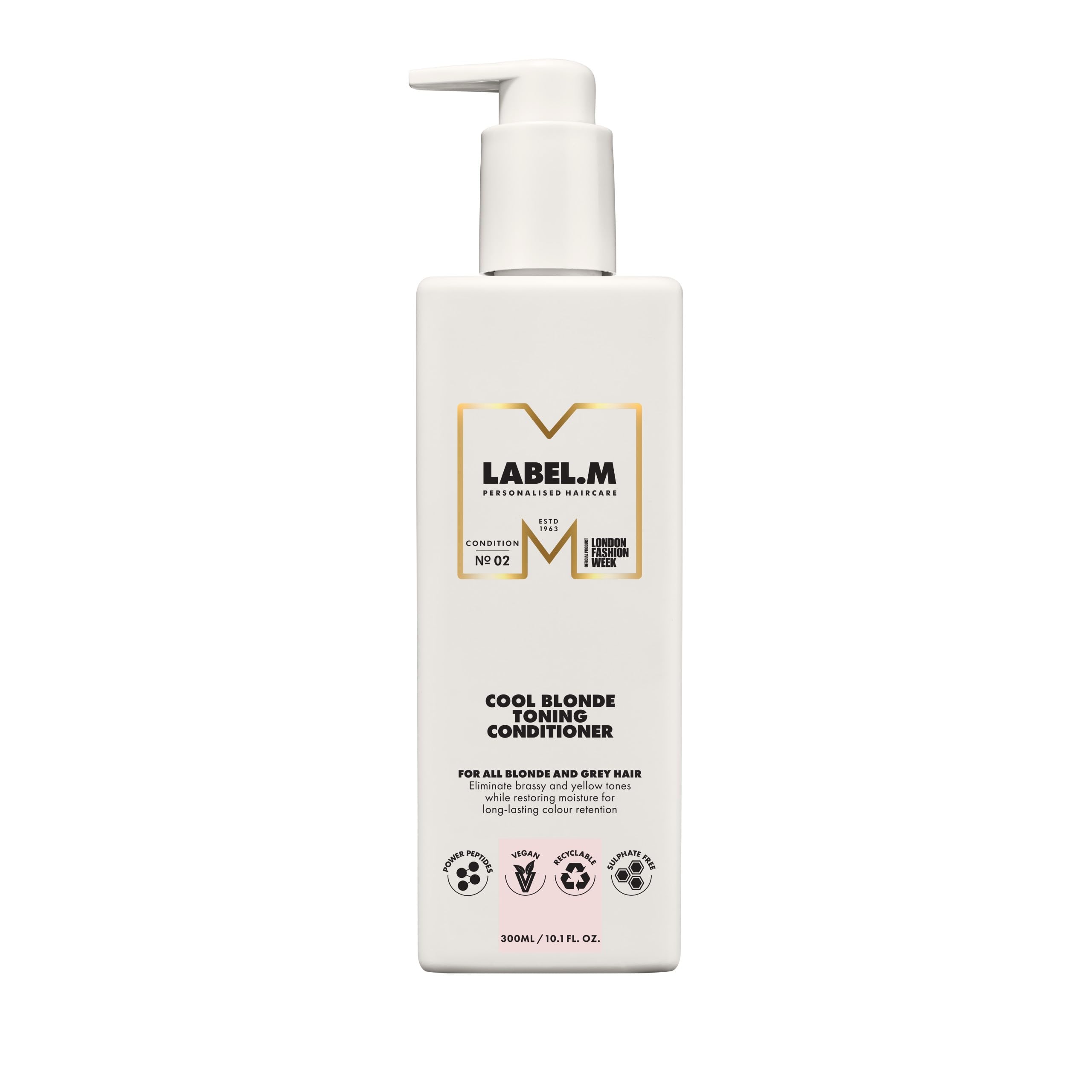 LABEL.M Cool Blonde Toning Conditioner 300ml – With Recyclable Pump
