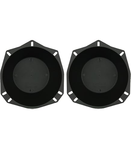 Par De Deflectores Redondos Para Altavoz De 6.5 Pulgadas – Marcos Grandes VXT62 De Install Bay