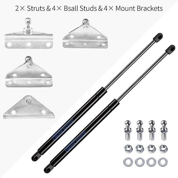 20 inch Gas Struts Shocks 100 Lb Lift Supports 2pcs C16