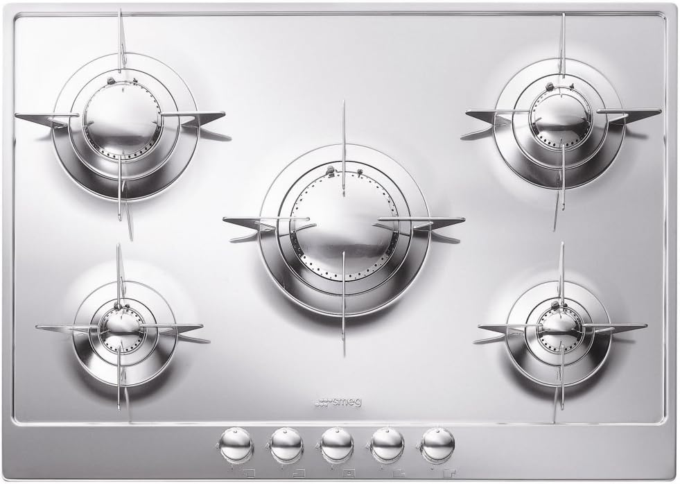 Smeg P705ES Incasso Piano cottura a gas Acciaio inossidabile piano cottura  Cucine, forni e piani cottura urban-earth.co.uk