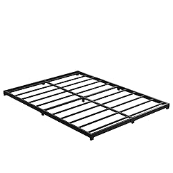 Fly-CTsoar 3 Inch Low King Bed Frame Heavy Duty