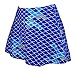 COCOSHIP Women's Colorful Floral Skirted Bikini Bottom Skirt Swimdress(FBA)