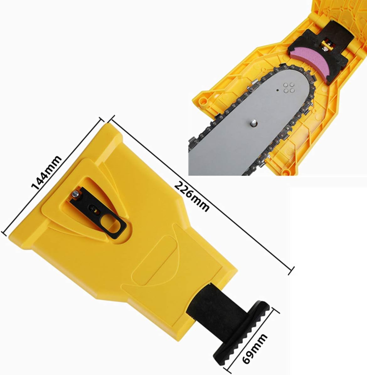 iFCOW Chainsaw Sharpener Universal Chain Saw Blade Sharpener Fast