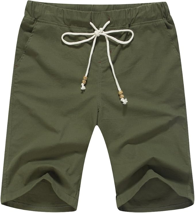 casual khaki shorts
