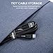 AUKEY USB C Cable 3.0, [5 Pack, 3ft x3 6ft 1ft] USB Type C Cable Fast Charge & Super-Speed Data Transfer for Samsung Galaxy S9 Note 8 S8 S8+, LG V30 V20 G6 G5, HTC U11/10