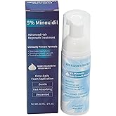TULVIXXO Minoxidil 5% Foam for Hair Growth, Topical Hair Loss Treatment for Men and Women, 3 Pack (2 oz Bottle) (1PC)