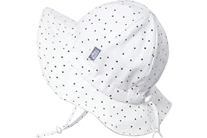 JAN & JUL 50+ UPF Cotton Sun Hat with Wide Brim for Toddler Girls