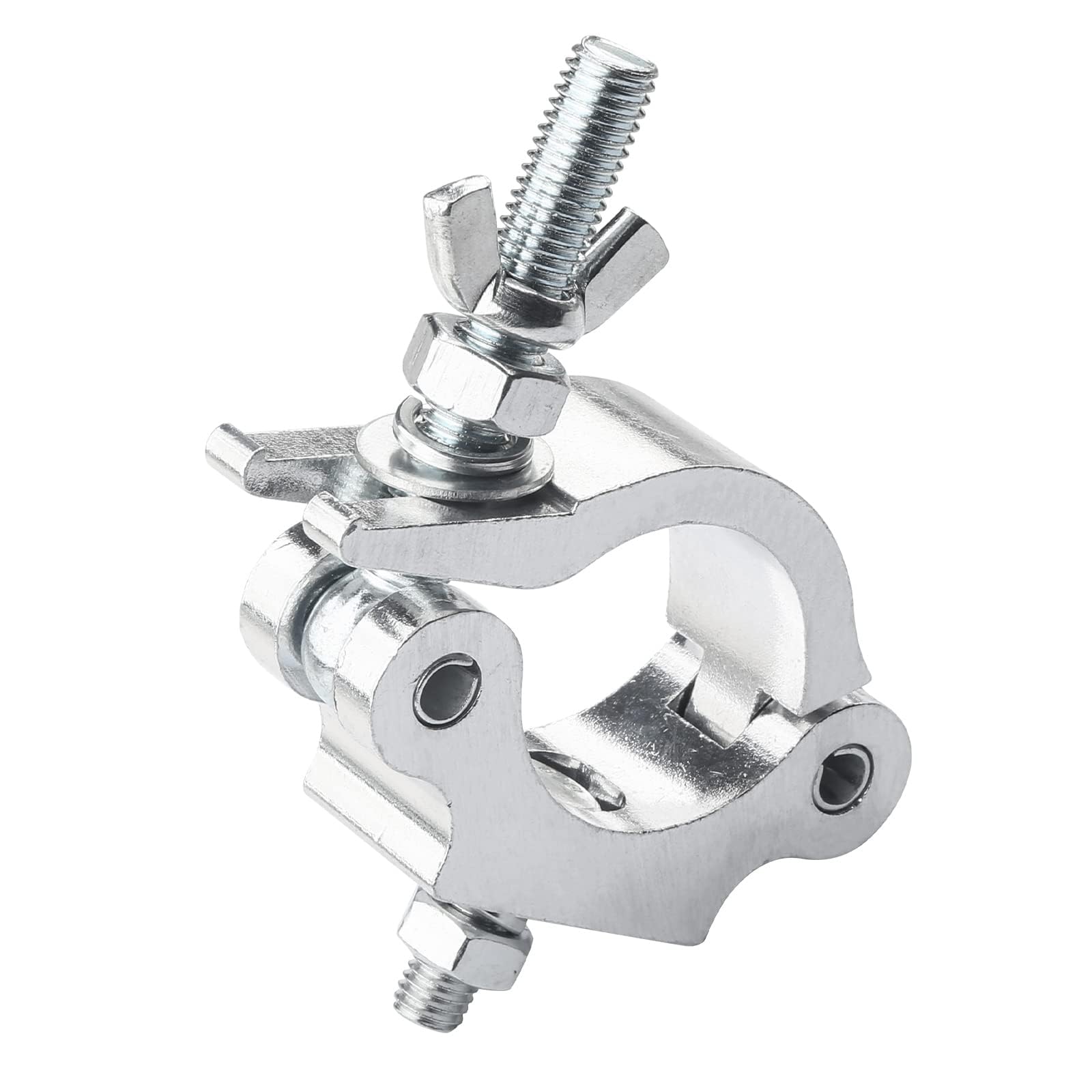 Clamps for Lights Stage Lighting Accessories, Lighting O Clamp Dj Light Pole Clamp Quick Release Truss Clamp, Half Coupler Hanging Bracket Stage Light Clamp Moving Head Light Hooks for Truss 40mm-52mm