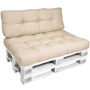 Beautissu Euro Pallet Cushion Eco Style Pallet Furniture Cushion
