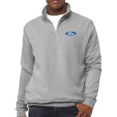 Buy Cool Shirts Ford Oval Emblem 1/4 Zip Sweatshirt - No Hood