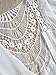SweatyRocks Women's Tassel Kimono Fringe Cardigan Beachwear Cover up (Medium, White)
