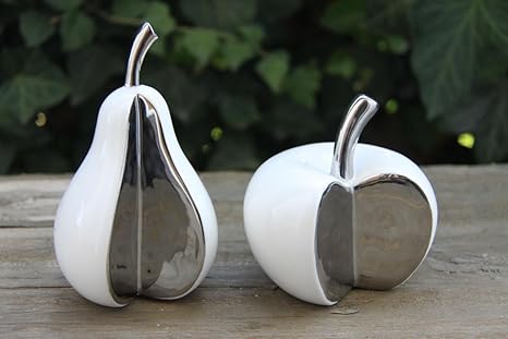 Condecoro Decorative Object Resin Decorative Pear Apple Fruit