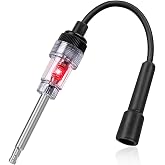 Rdxcv Inline Spark Plug Tester, Straight Boot Car Armature Diagnostic Detector Pick Up Coil Checker, Internal &amp; External Engine Ignition Tester for Cars Motorcycles Automobiles