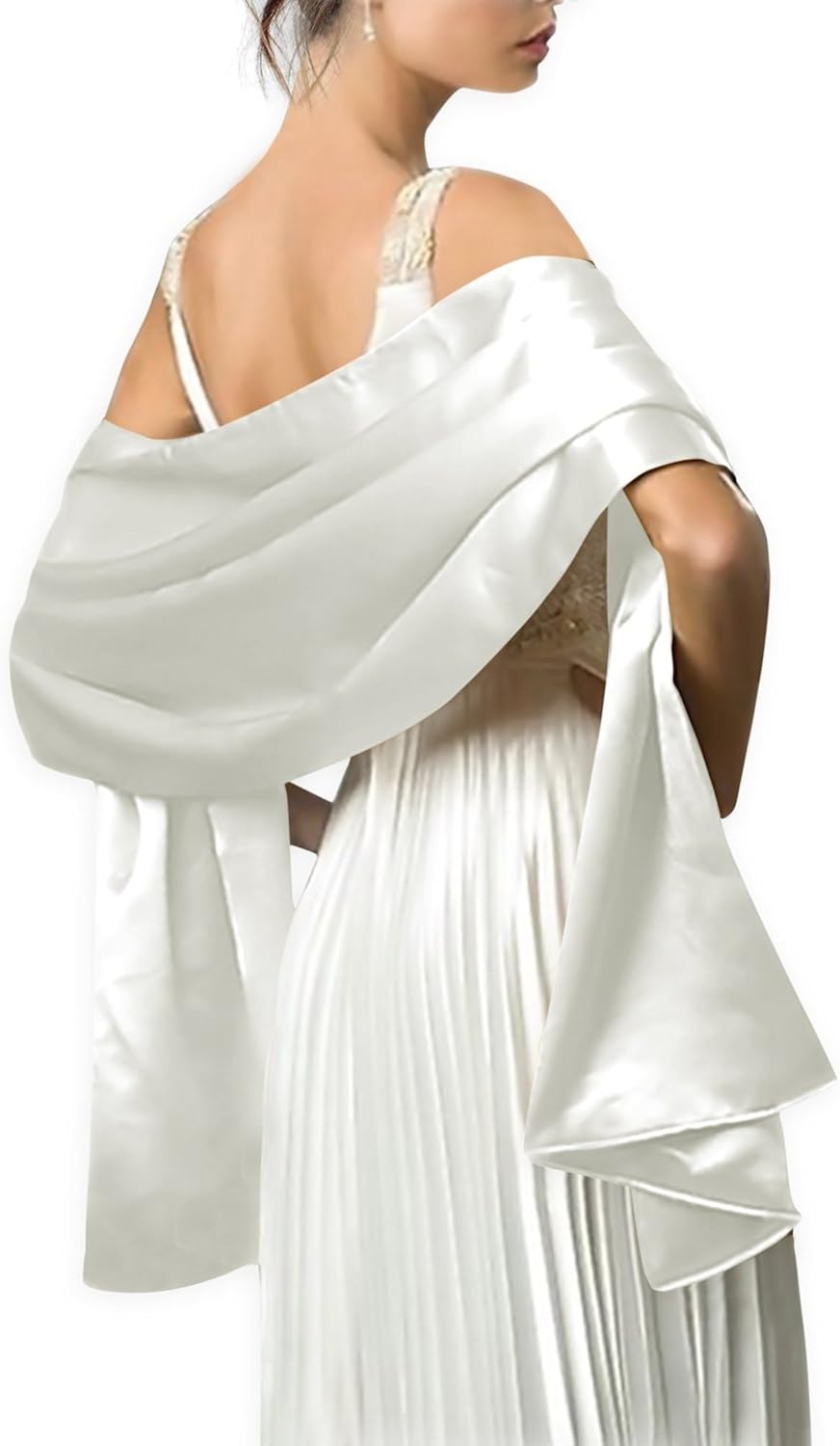 scarf for evening gown