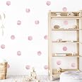 120 Removable Polka Dot Wall Decals - 2.2 Inch DIY Stickers, Peel & Stick, Waterproof PVC, For Nursery, Bedroom, Living Room & More (10 Sheets)