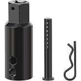 WYNNsky Heavy-Duty Trailer Jack Drill Adapter, Used with 1/2&rsquo;&rsquo; Drive Adapter or 1&rsquo;&rsquo; Socket
