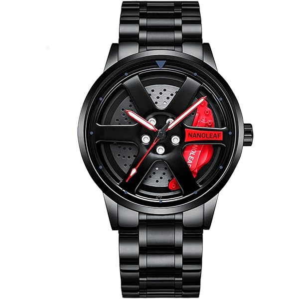 理芽 腕時計 Anniversary Watch type:RIM Amazon.com: iCyber Men's Stainless Steel Car Wheel Watch