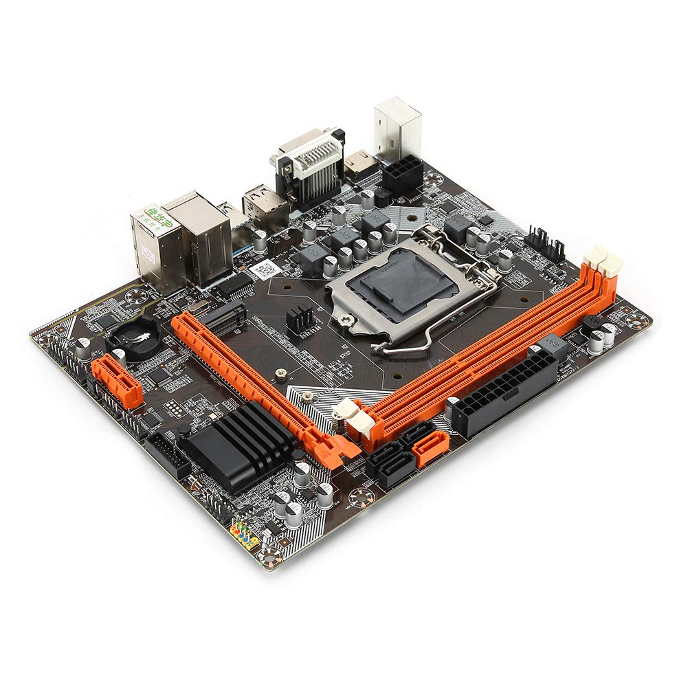 Gaming Motherboard For Intel B75, LGA 1155 Socket, DDR3 1600, 1333, 1066 MHZ, Second and third generation i3, i5 and i7 For Pentium, Celeron Series