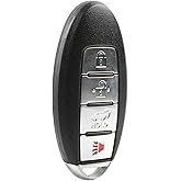 Car Smart Key Fob Keyless Entry Remote fits 2014-2016 Nissan Rogue (KR5S180144106, 285E3-4CB1A)