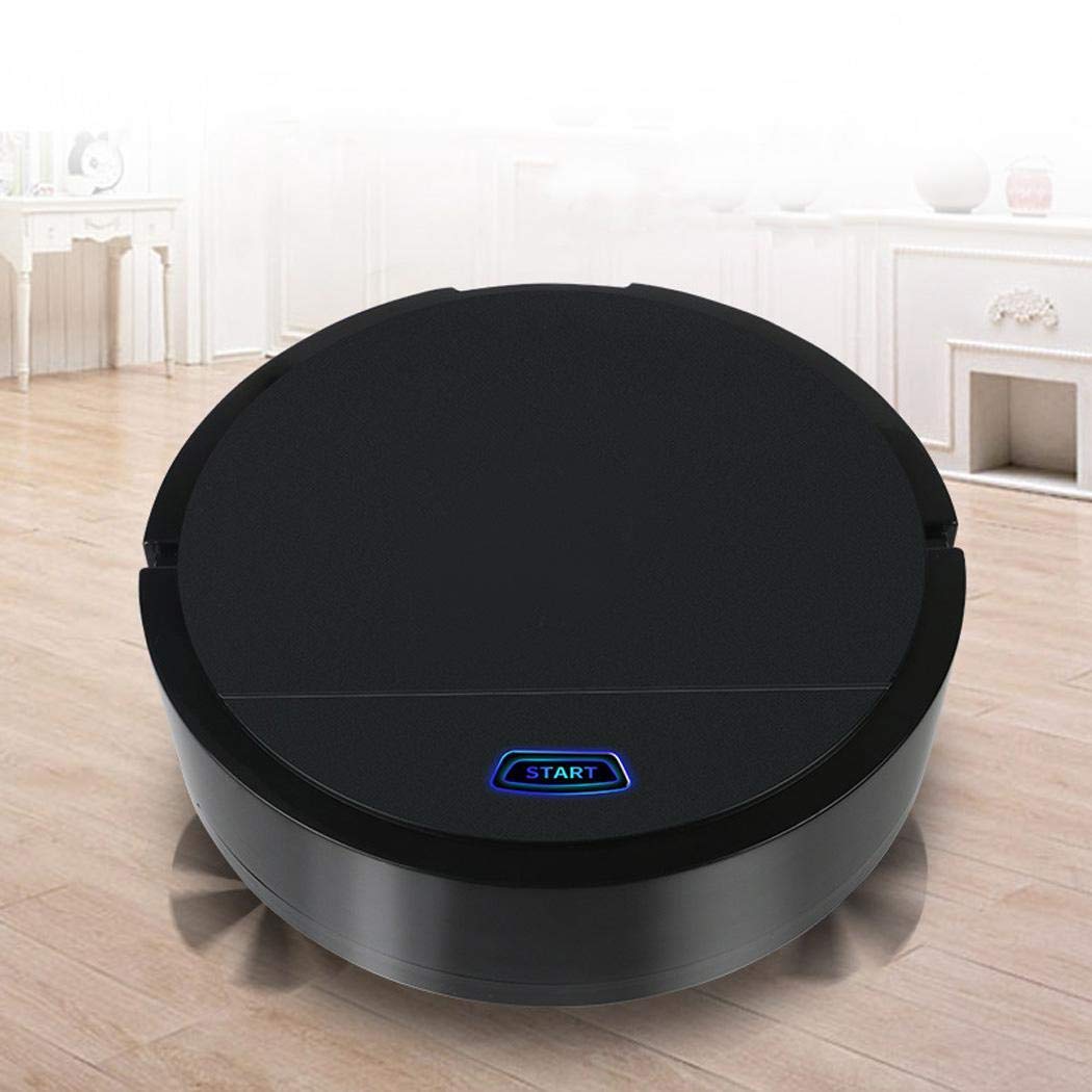 kigins Polvo de Barrido automático del hogar automático con Cepillo Aspirador Robot Inteligente Aspiradoras