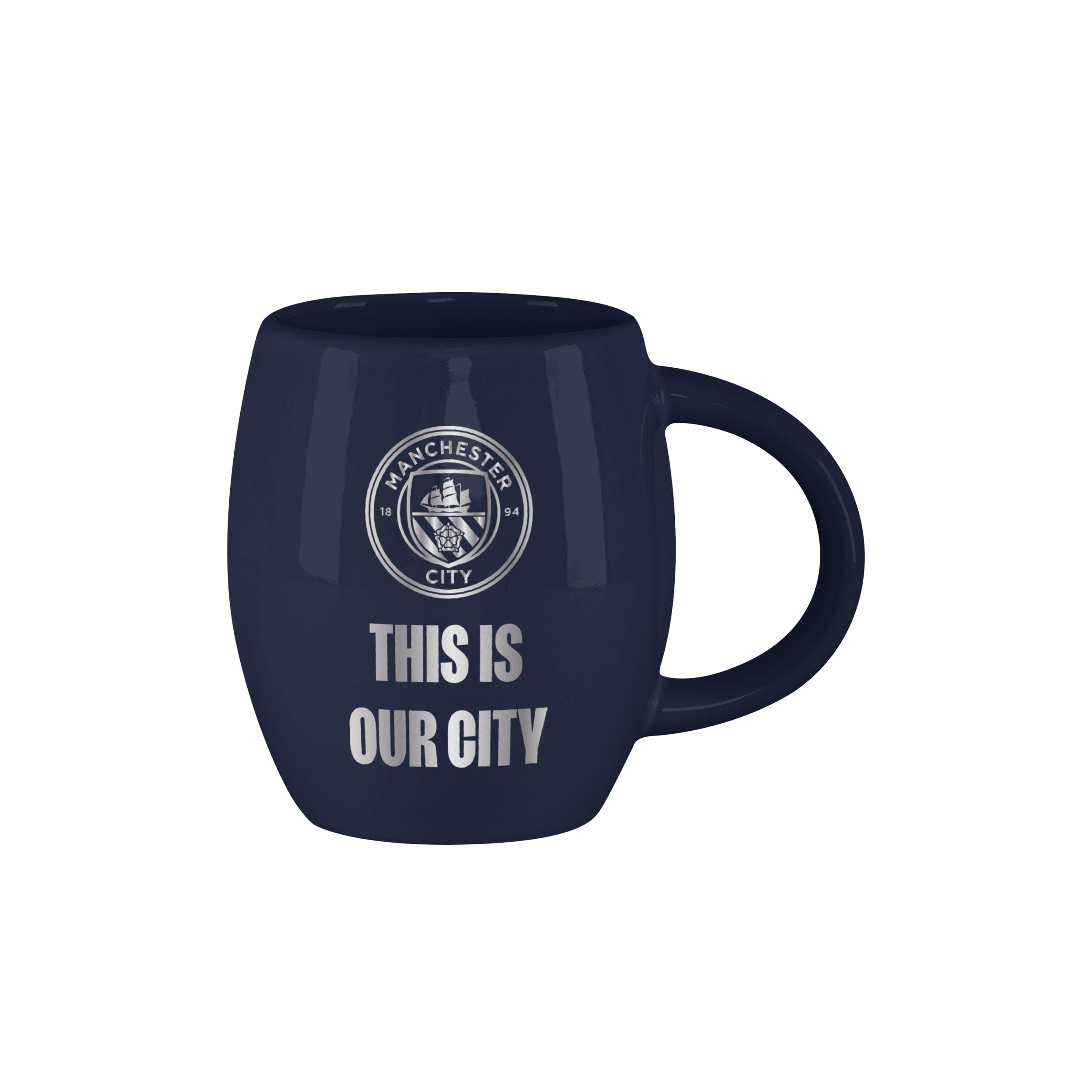 FOCO Officially Licensed Manchester City FC Slogan Tea Tub Mug