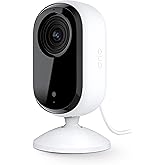 Arlo Essential Security Camera 2K | Indoor Only| 2nd Gen | Baby Monitor & Pet Camera | Wired Automated Privacy Shield, 2-Way