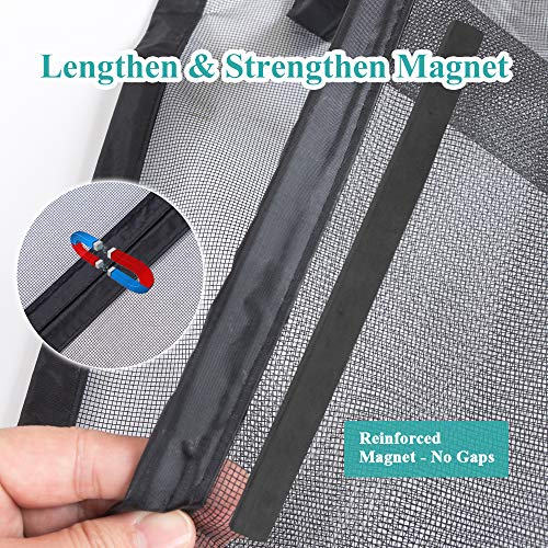 [Upgraded] Reinforced Screen Door 72x80 Inches, Mkicesky