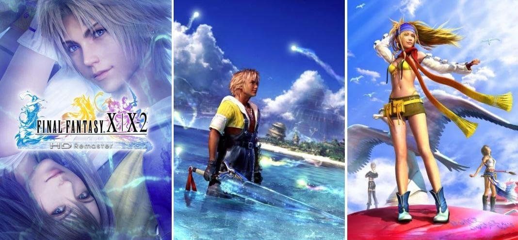 Set of 3 Final Fantasy X/X-2 HD Remaster Posters