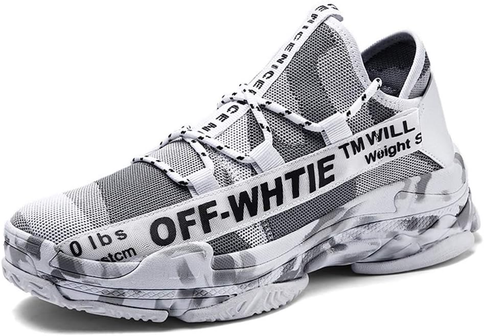 white soled tennis shoes