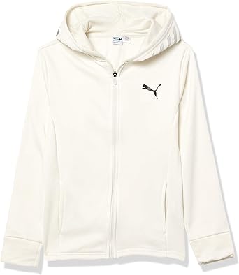 white puma zip up hoodie