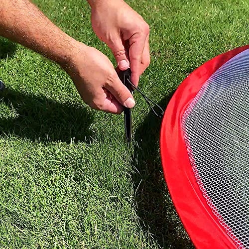 Portable Pop Up Soccer Goals, Set of 2 Soccer Nets with Carry Bag