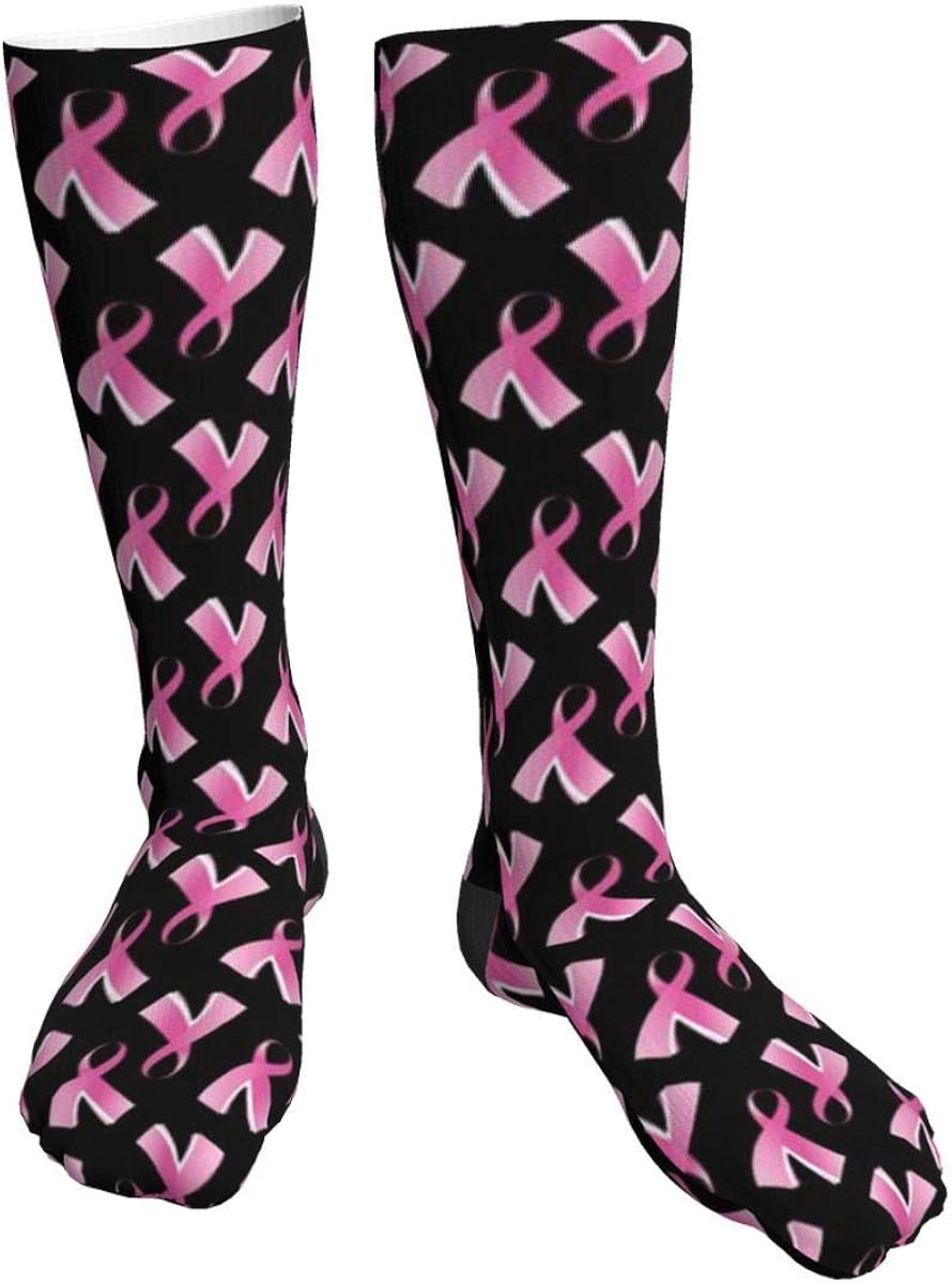 Breast Cancer Pink Ribbon Men's and Women's Cotton Comfort