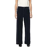 DEAR JOHN Audrey Wide Leg Pants Women’s High Rise Clean Hem Full Inseam