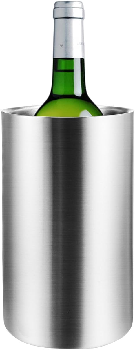 Amazon ステンレスアイスバケット 二重 ワインクーラー クーラー オンライン通販