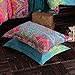 HNNSI Exotic Striped Bohemia Pillow Shams Queen Size 2 Pieces,100% Brushed Cotton Thick Boho Pillow Cases Bohemian Pillow Covers,19