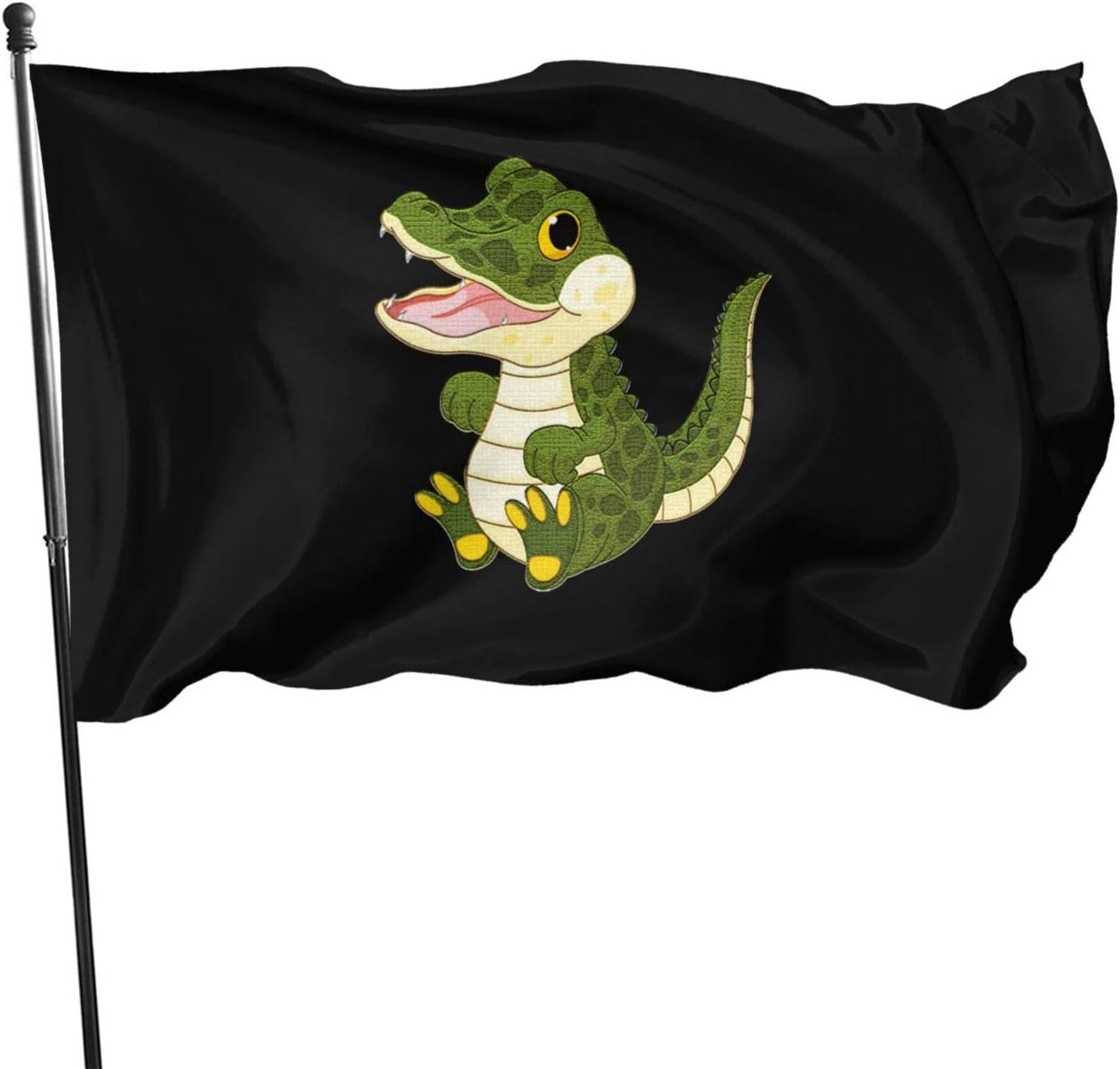 Amazon.com : PNDIJIUDA Outdoor Flag, Crocodile Decorative Flag for