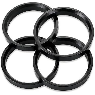 76mm Outer / 66.6mm Inner Hub Centric Spigot Rings – Plastic – Fits Ford KA Alloy Wheels