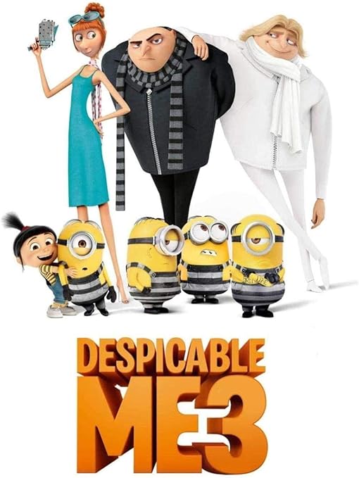 Amazon 古典的なパズル家族教育楽しいゲームおもちゃ怪盗グルーのミニオン3映画ポスター1000個のパズルゲーム大人子供たちが不可能に挑戦 ジグソーパズル おもちゃ