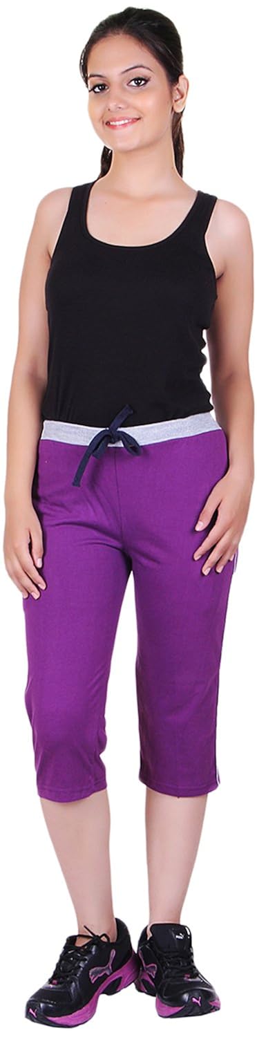 dfh women's relaxed fit capris