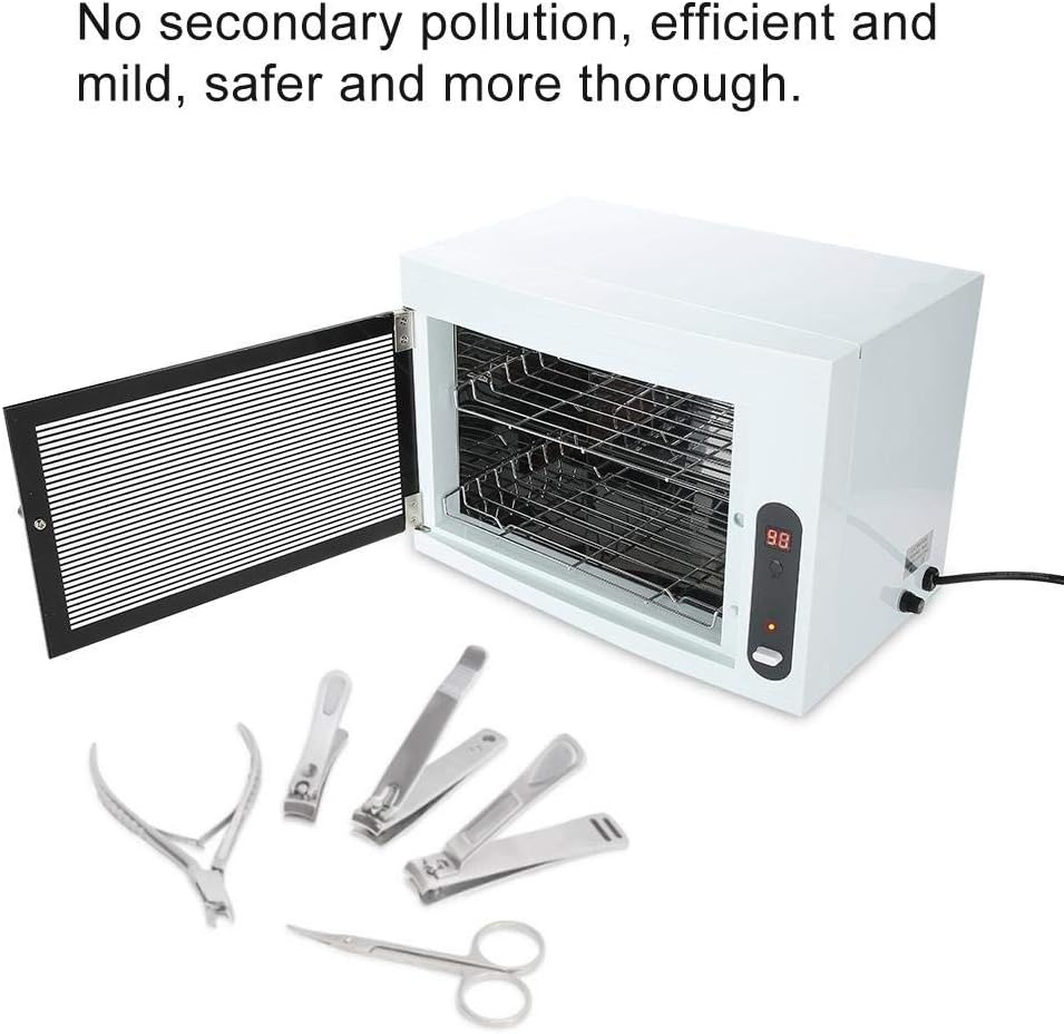 UV Sterilizer 220v, Manicure Tools Uv Disinfection Cabinet Scissors ...