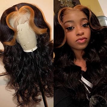 Amazon Com 13x6 Human Hair Wigs Glueless Lace Frontal Human Hair