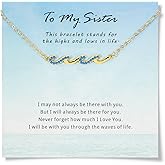 Dkodfi Necklaces for Women, Dainty 14K Gold Plated Necklace Beach Jewelry Wave Necklace, Valentines Day Gifts for Women, Beach Jewelry Birthday Gifts for Daughter Mom and Sister Ocean Necklaces